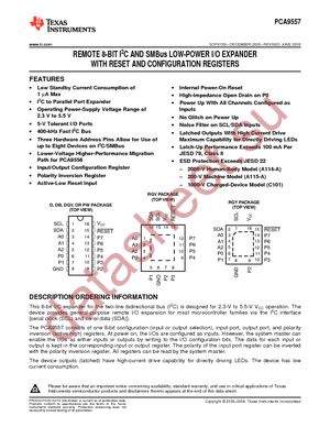 PCA9557PWR datasheet  